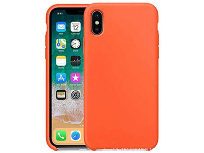Funda iPhone 6, 6s WJS Silicona Naranja