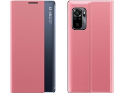 Funda Xiaomi Redmi K40/K40 Pro/K40 Pro Plus/Poco F3 LMOBILE Smart Window (Rosa)