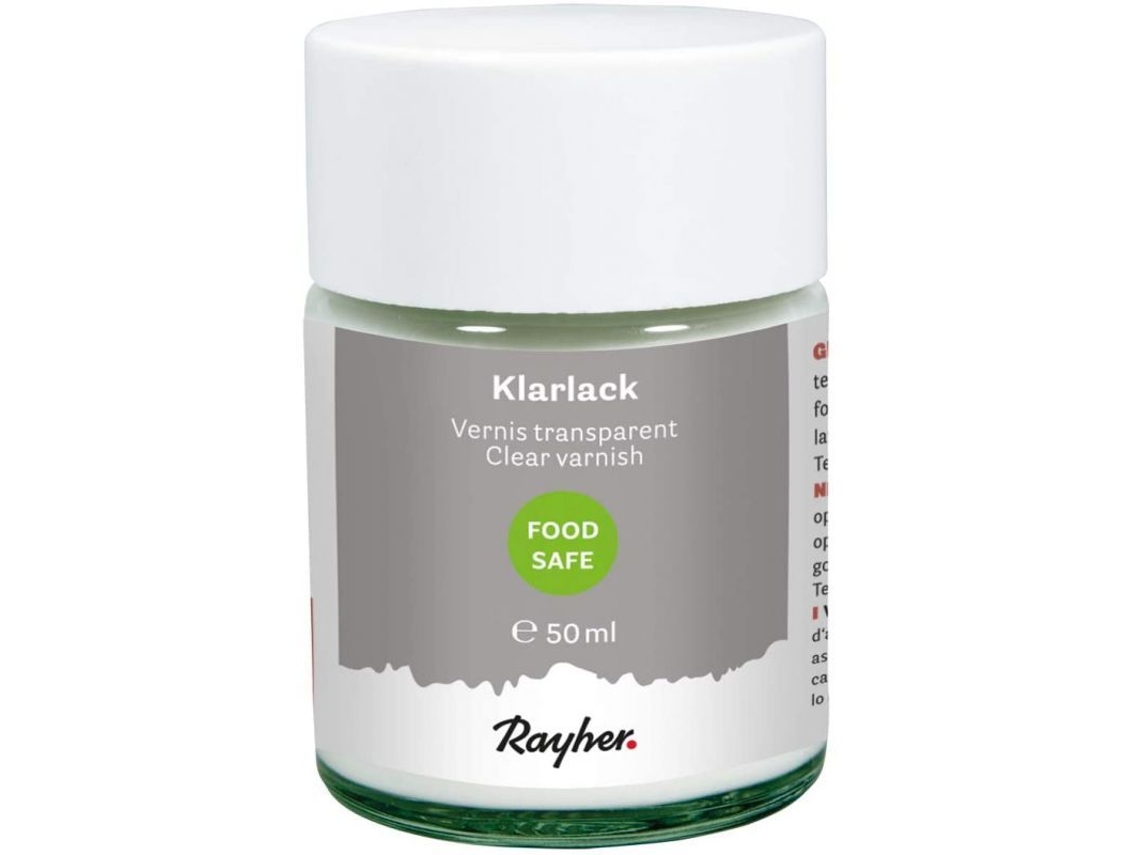 Barniz Transparente Compatible Con Uso Alimentario 50 Ml