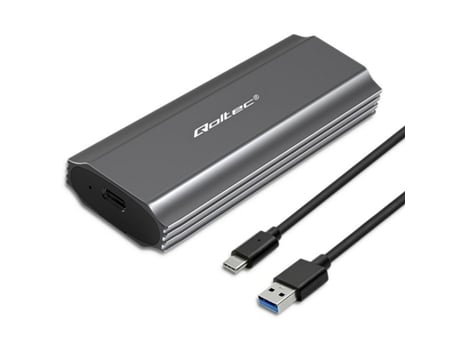Funda Disco Duro QOLTEC 52271 (USB - USB-C - SATA - M.2)