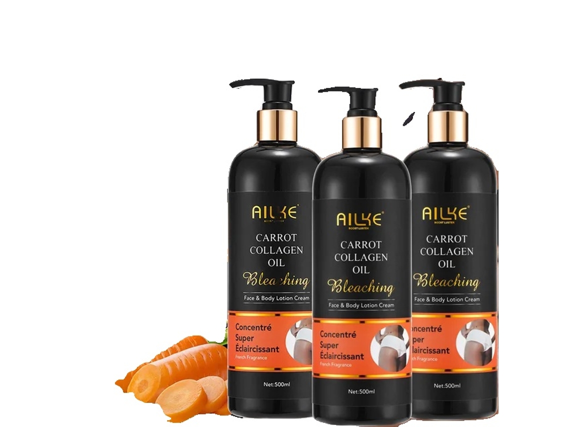 Kit de cuidado de la piel con colágeno, hidratante, iluminador y loción (paquete de 3) OEM