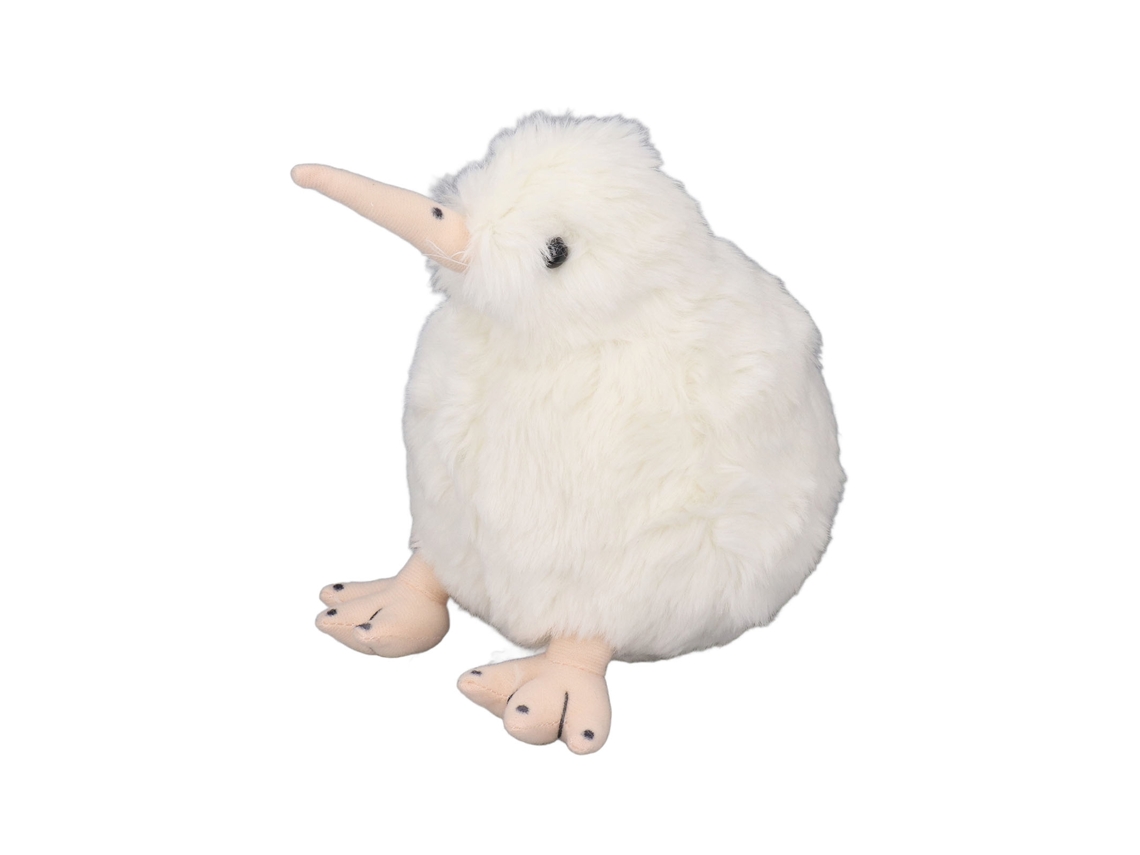 Pelúcia De Pássaro Kiwi 20cm Macia Fofa Realista Branca Para Crianças Toddlers