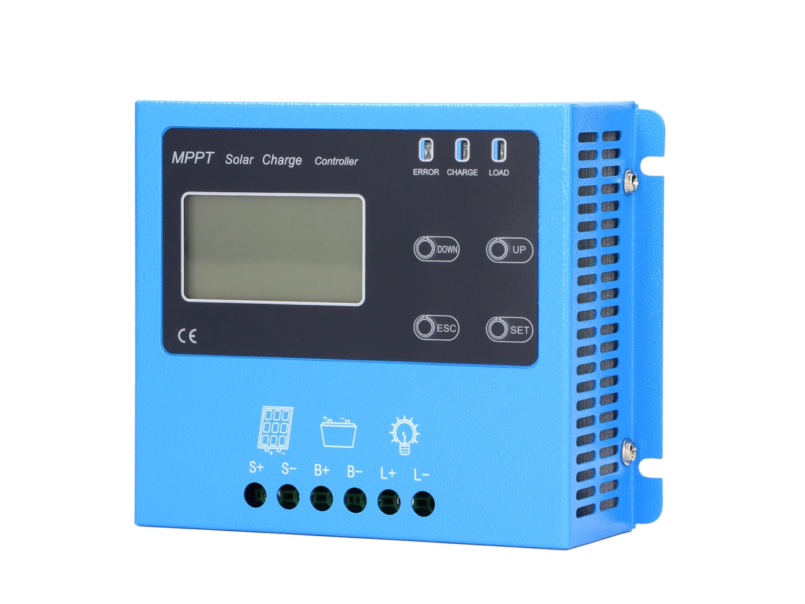 Controlador de carga solar MPPT de 12 V/24 V y 20 A para paneles y baterías (240 W/480 W)