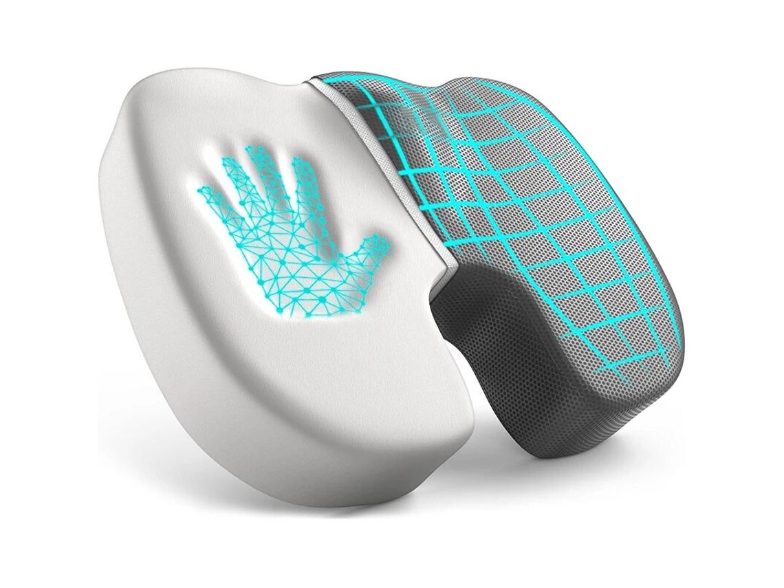 Cojín De Asiento De Espuma Viscoelástica Para Oficinas Y Sillas De Ruedas/gris Digitallab