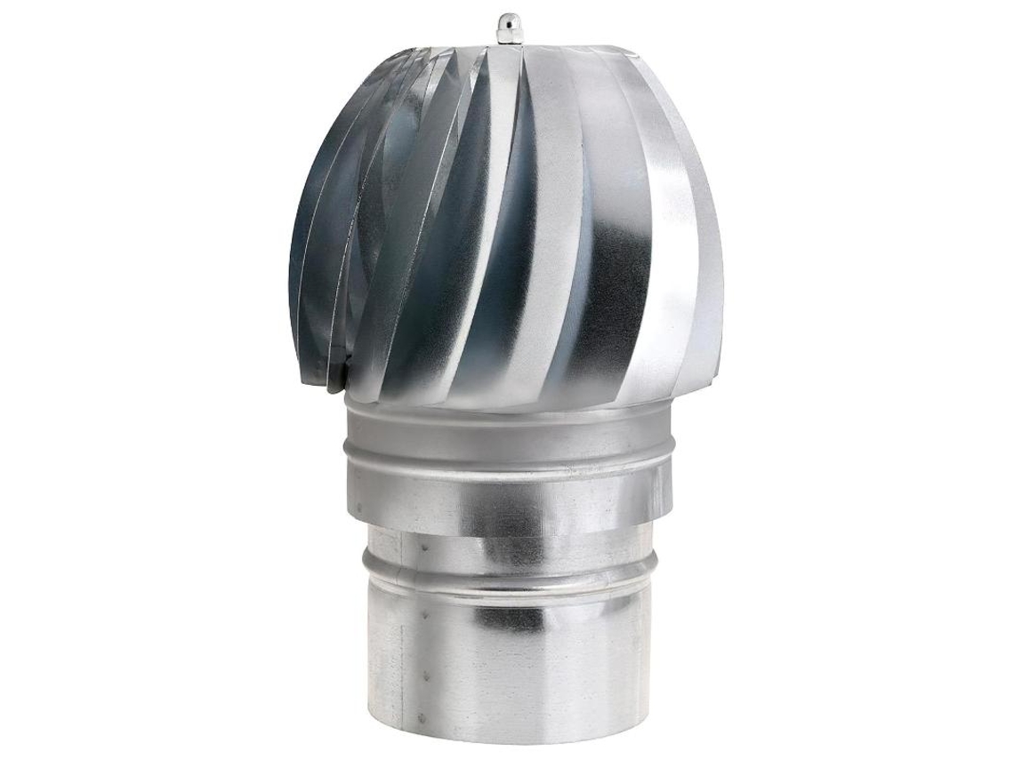 WOLFPACK LINEA PROFESIONAL sombrero extractor galvanizado para estufa, chimenea, extracción de humos, para tubo ø 150 mm.