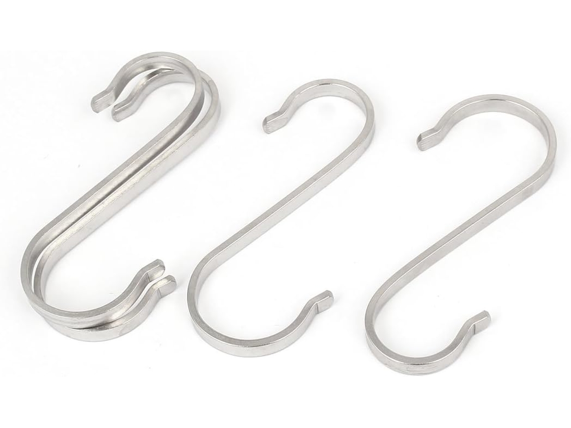 Ganchos En Forma De S De Acero Inoxidable Para Perchas