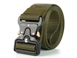 Cinturón Táctico Nailon Automático Sin Agujeros 125cm, Ajuste Rápido, Para Exterior, Trabajo O Entrenamiento, Regalo Hombre