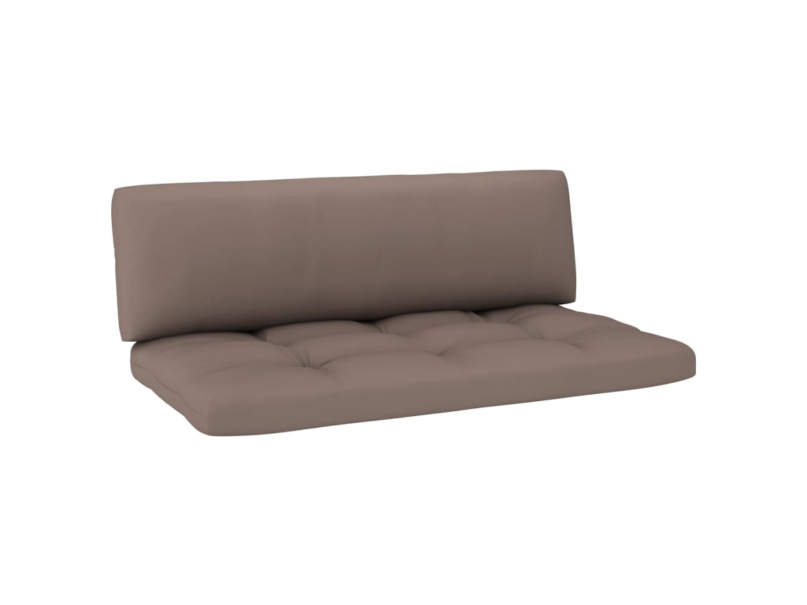 Maison Exclusive - Otomana De Jardín De Palets Madera De Pino Impregnada Gris