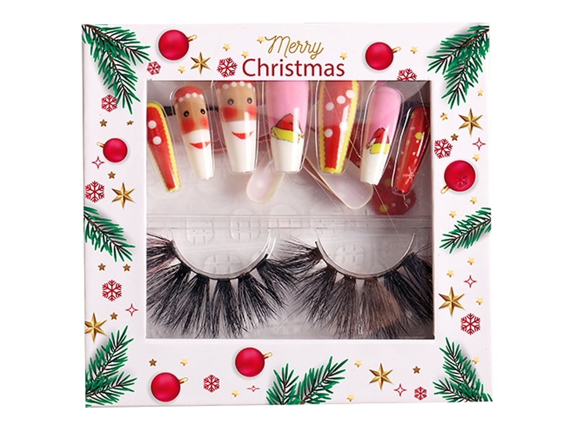 Set De Realce De Pestañas Postizas Paraes Style 6 Para Fiestas De Año Nuevo.