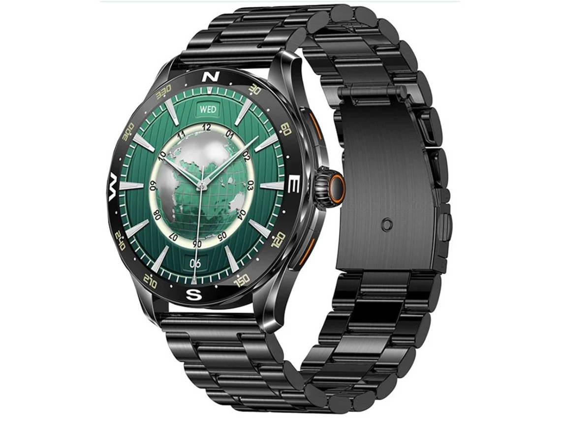 Reloj inteligente con llamadas Bluetooth, pantalla AMOLED de 1,43 pulgadas, monitorización de la frecuencia cardíaca, oxígeno en sangre y salud, y múltiples modos. Yizhood