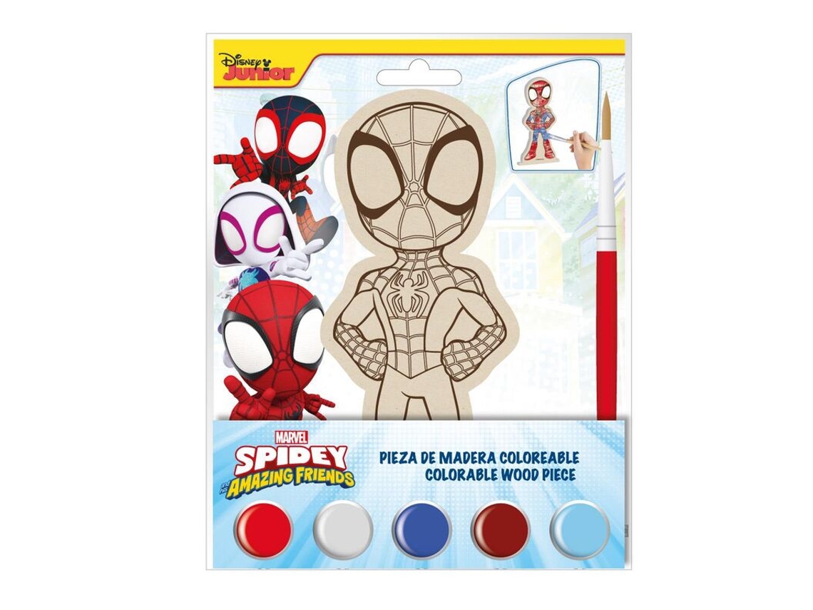 Figura para colorear Marvel Spidey Amazing Friends Cerdá