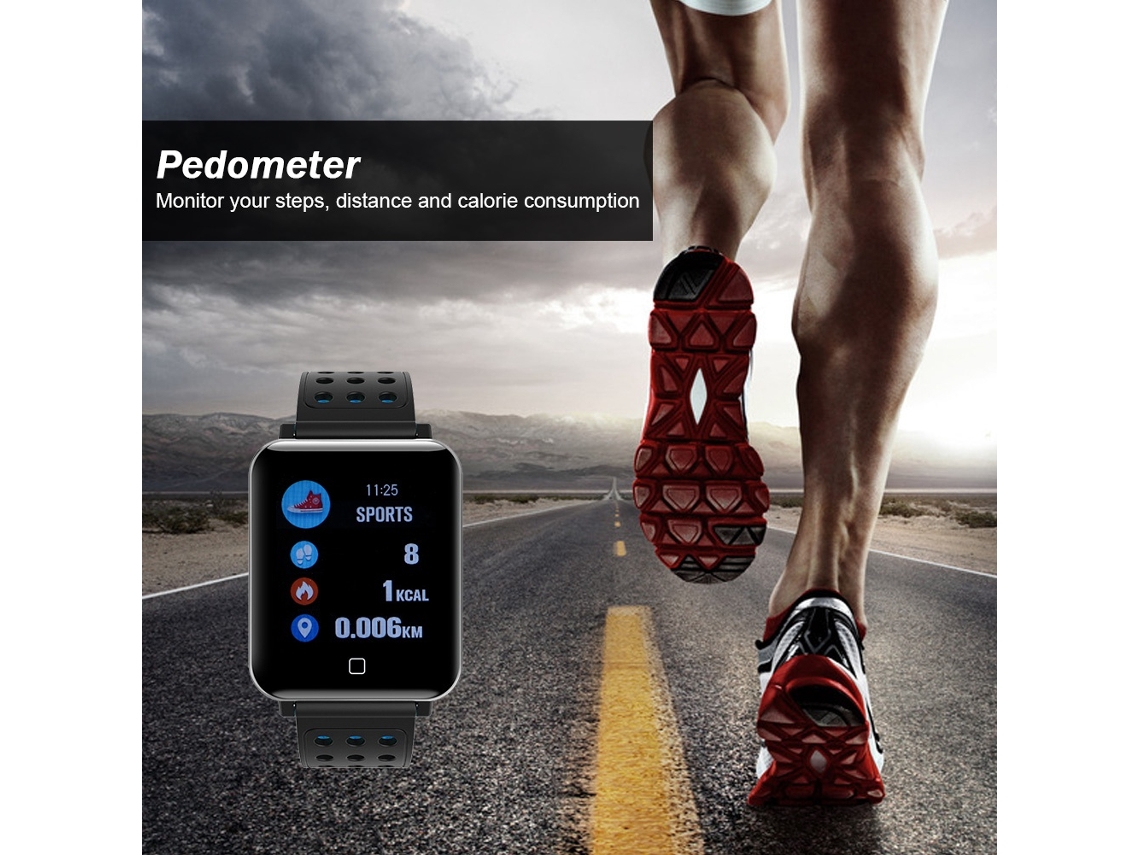 Pulsera inteligente resistente al agua con monitor de frecuencia cardíaca