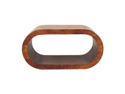 Mesa de centro de madera maciza Amaya de ARTISAN FURNITURE EST 1995 TM en color castaño