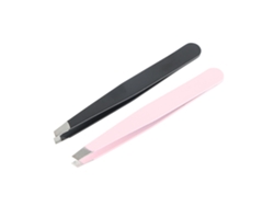 Pinzas De Acero Inoxidable Para Cejas (juego De 2) Para Depilación Y Maquillaje.