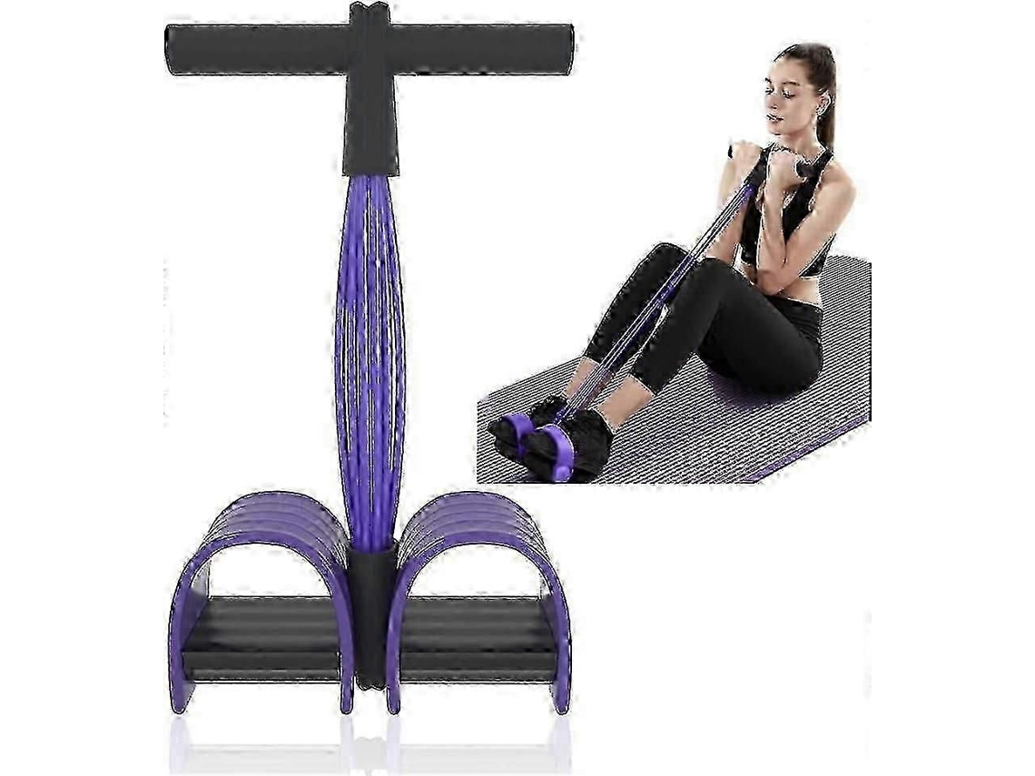 Treinador Abdominal com 6 Tubos para Treino em Casa Treinamento de Corpo Inteiro GOKOCO