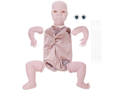 -kit De Muñeca Reborn Sin Pintar Para Bebé De Silicona De Cuerpo Completo Cabeza Y Extremidades Diy Para Niños Pequeños