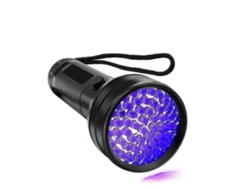 Señalizador de luz ultravioleta negra con 51 LED ultravioleta para detección de orina de mascotas