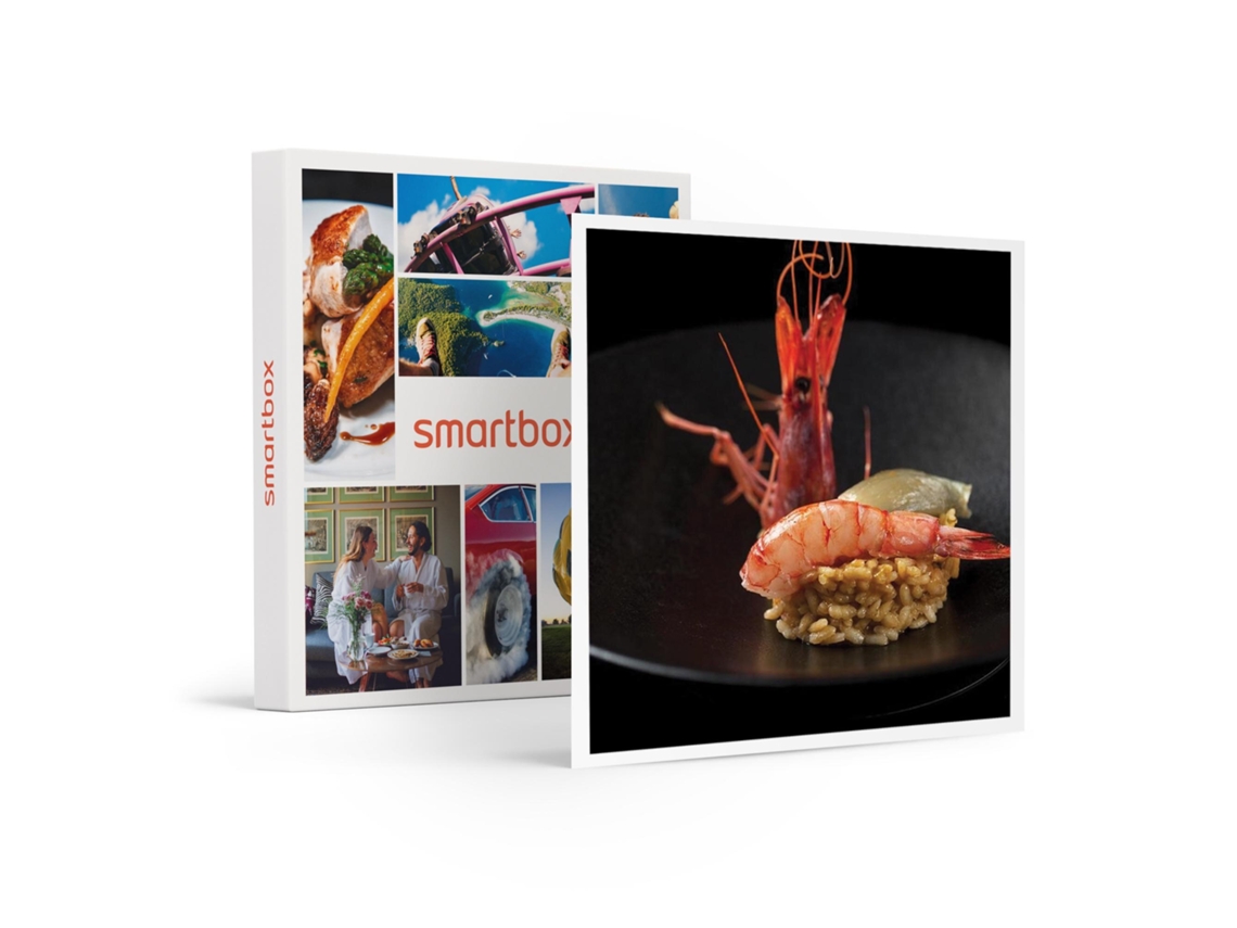 Caja Regalo SMARTBOX 1 cena de alta cocina en Catalunya en restaurante con Estrella MICHELIN