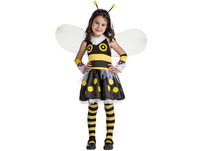 Disfraz de Niña DISFRAZZES Lady Abeja (Talla: 3 a 4 años)