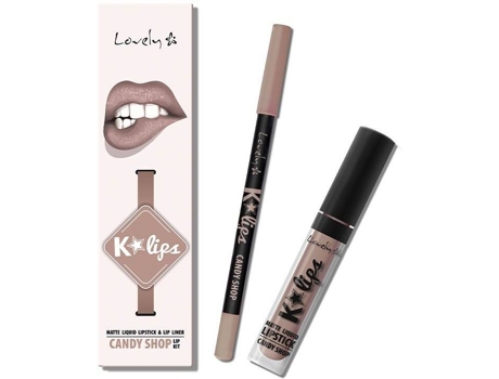 Labial LOVELY K Lips N6 Rojo (5 ml)