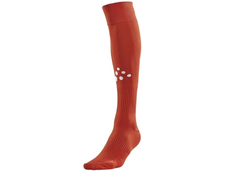 Calcetines para Hombre CRAFT Squad Solid Rojo para Fútbol (EU 37 - 39)
