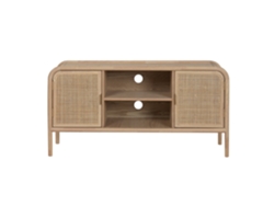 Mueble Tv Abeto Ratán Natural 120x39x60cm