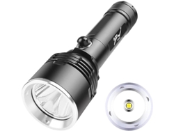Linterna de buceo Yizhood XHP70 LED de 3000 lúmenes, 3 modos, 150 m, color negro