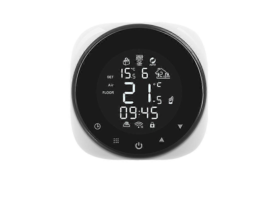 Termostato inteligente Wi-Fi para calefacción por suelo radiante con Alexa y Google.