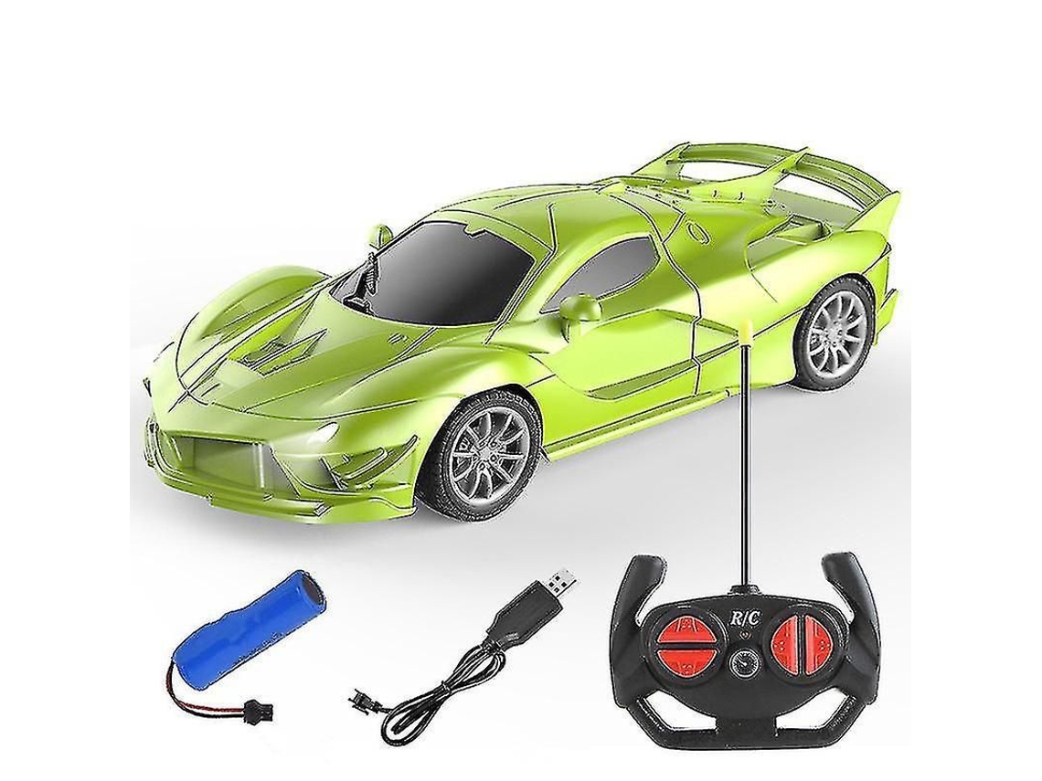 Coche Teledirigido Recargable A Escala 1:18 Con Batería Y Mando De 2,4 Ghz Incluidos.