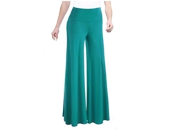 Pantalones De Mujer De Talle Alto, Cómodos Y Elásticos, Estilo Palazzo Informal.
