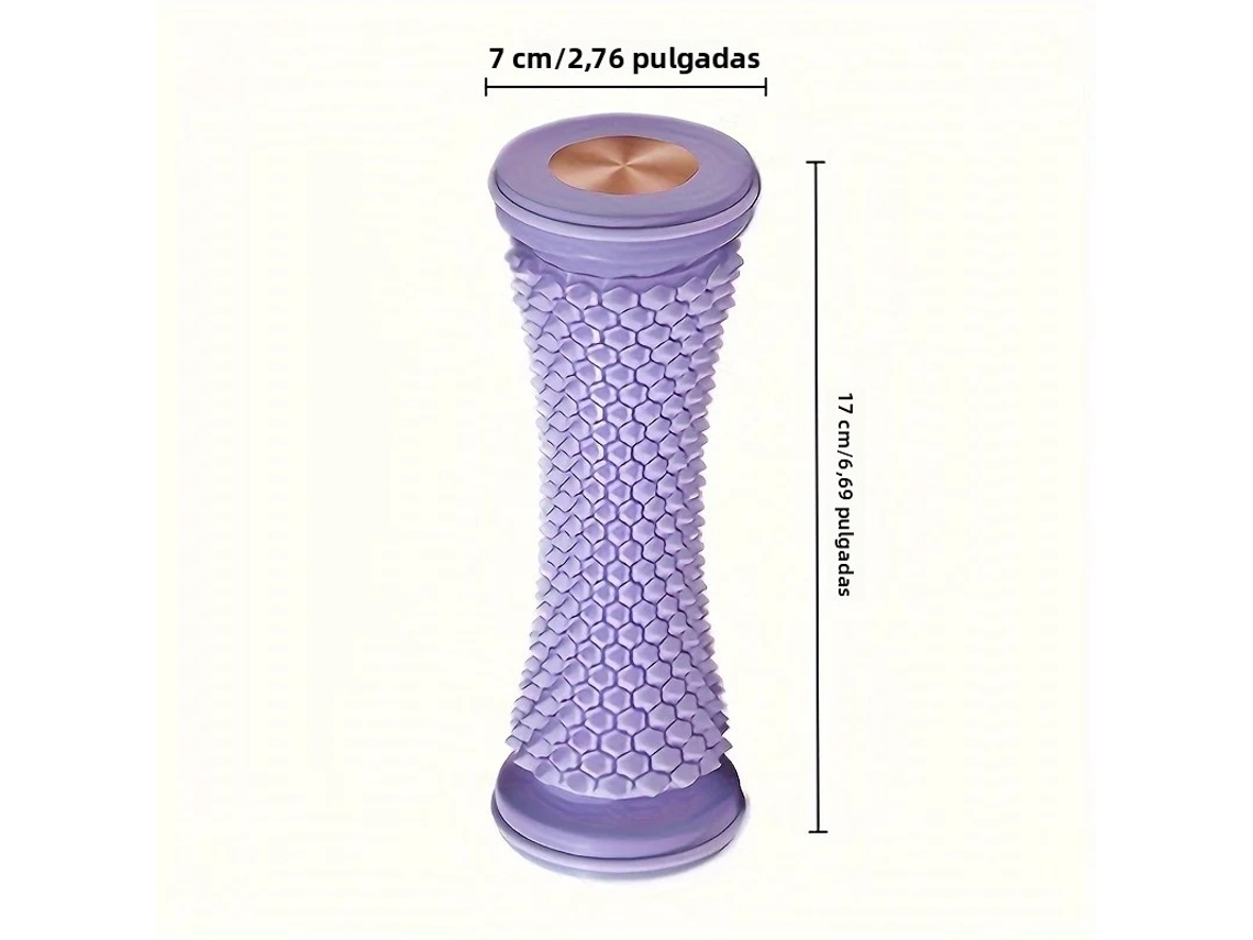 (morado) Masajeador De Fascia Plantar, 1 Pieza, Material Plástico, No Eléctrico.
