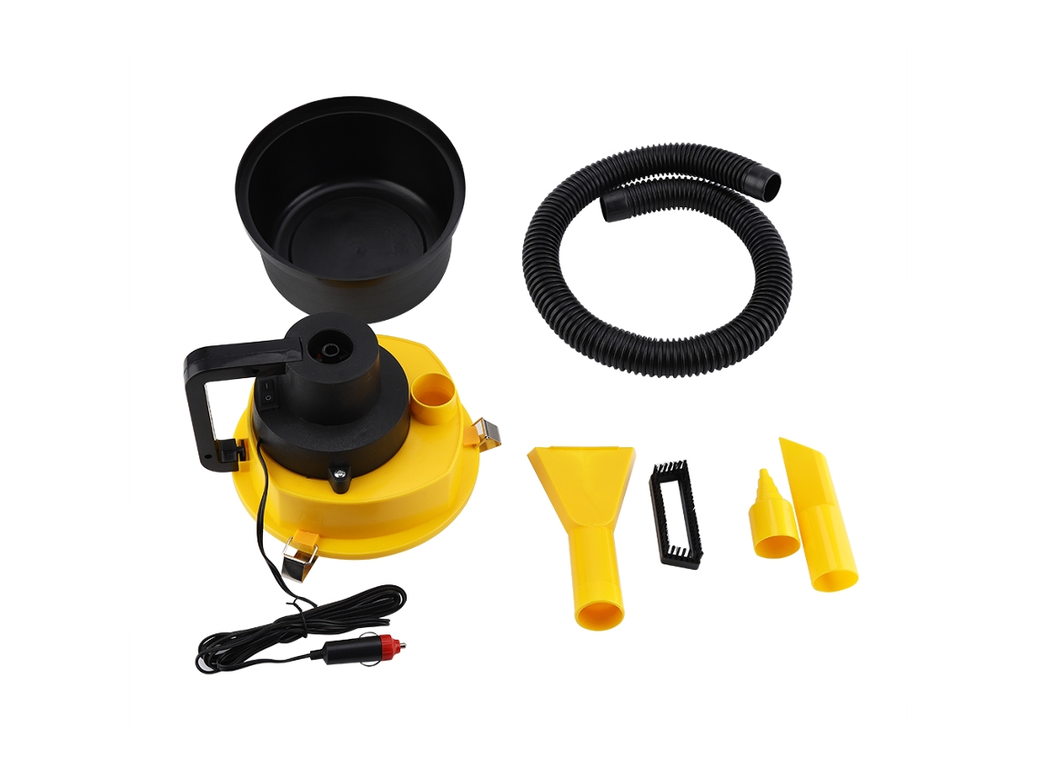 Aspiradora portátil para seco y húmedo, 12V