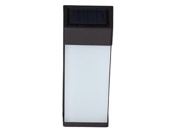 Bj-luz Solar De Parede Led Com Cristal, Lâmpada Solar Exterior Impermeável E Antirroubo, Economia De Energia Para Iluminação Ao Ar Livre