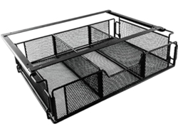 Caj N Para Debajo Del Escritorio Estante De Almacenamiento La Mesa Organizador Metal Con Compartimentos Hombres Y