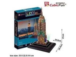 Puzzle 3D TOY PLANET Empire State Led 38 Piezas