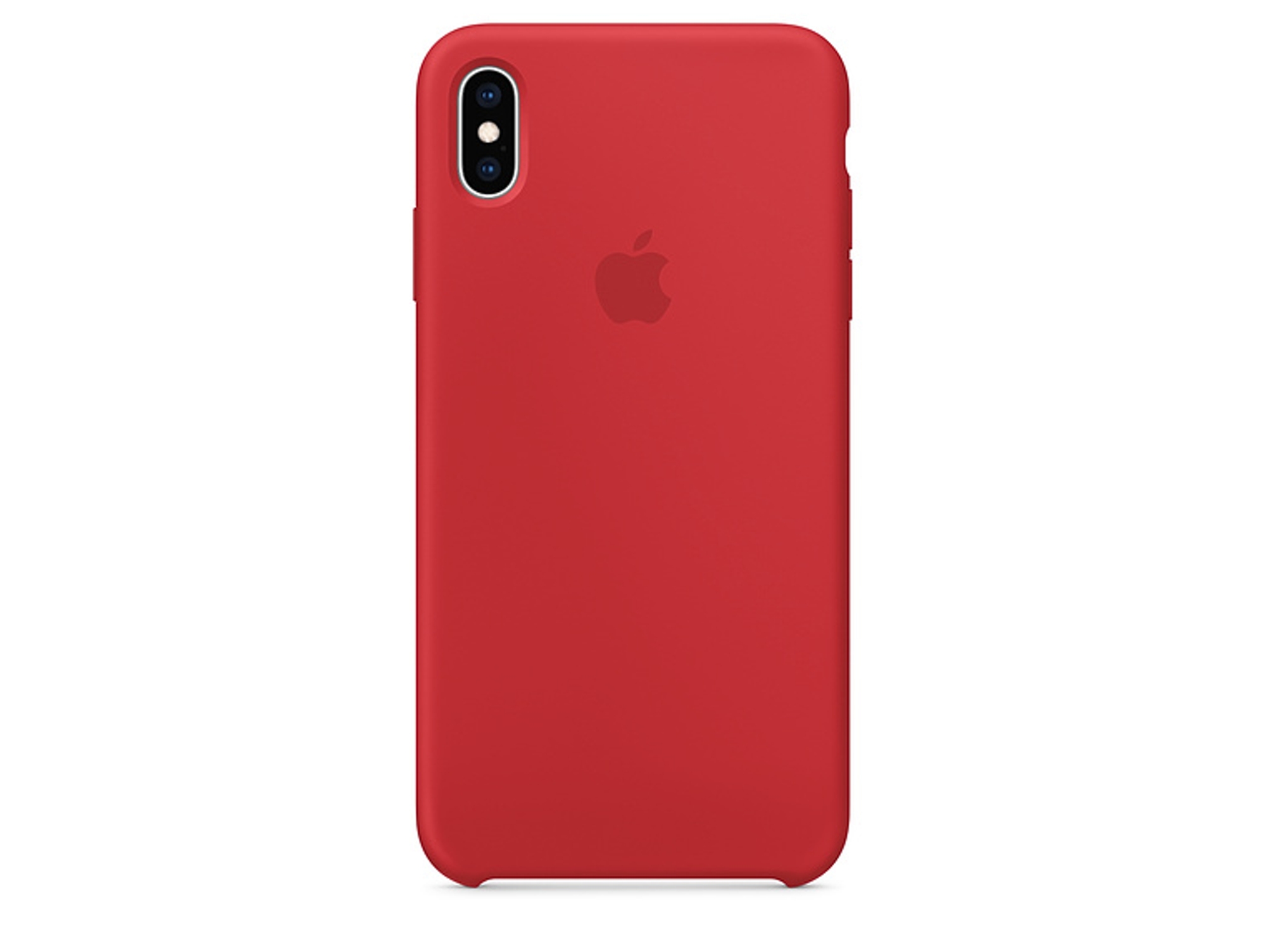 Carcasa APPLE iPhone Xs Max Silicona Rojo