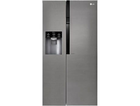 Americano Lg Gsl361icez 591 total no frost dispensador de agua y hielo nevera puerta lado independiente acero inoxidable sidebyside led frigorifico by 591l grafito antihuellas 179 cm