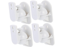 Soportes Giratorios De Pared Para Altavoces (4 Piezas), Montaje En Pared Ajustable