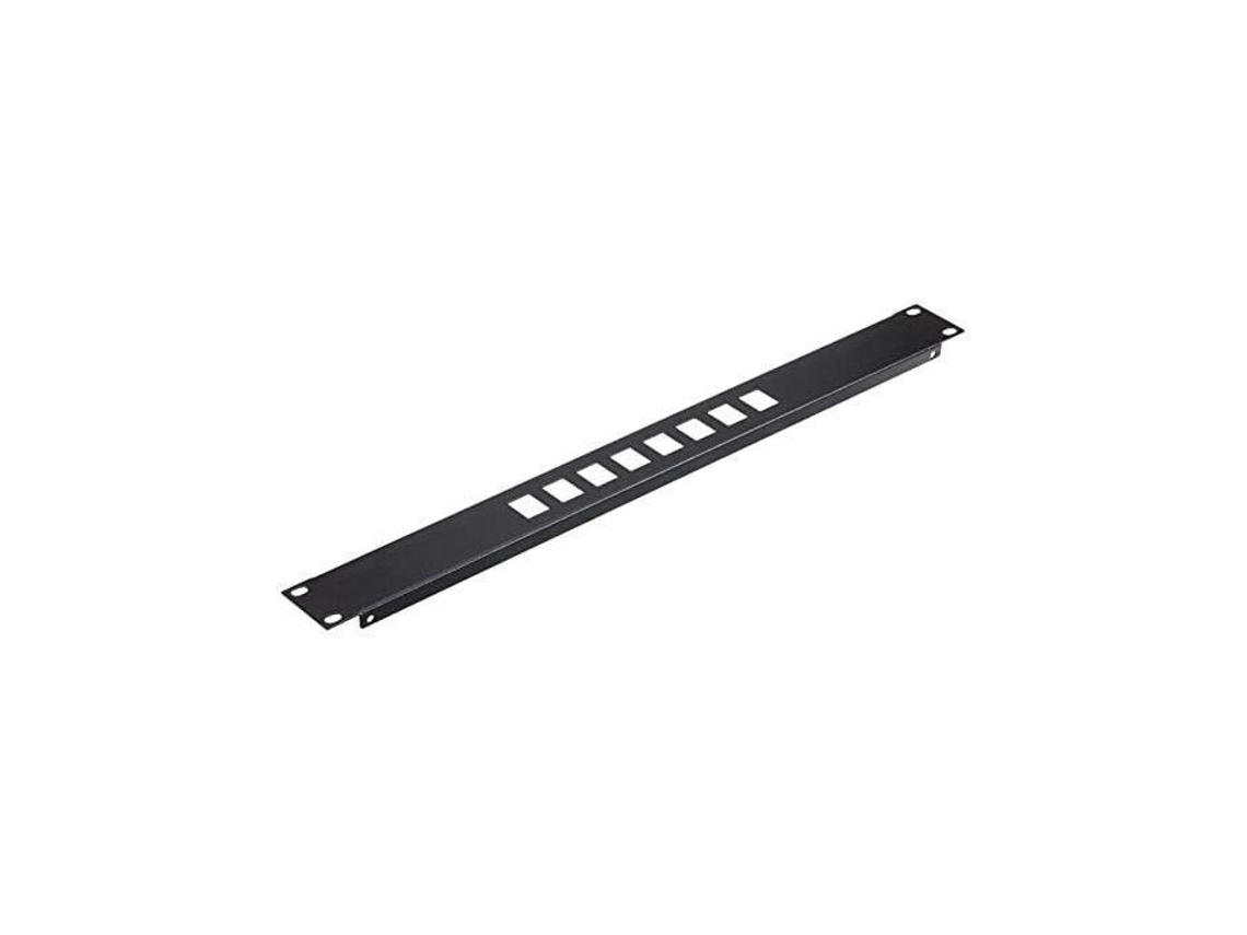 Patch Panel De Metal Vacío De 19 Para 8 Conectores Keystone Negro Link