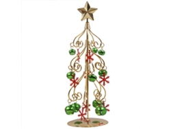 Árbol de Navidad de Metal, Decoración Elegante y Sofisticada RNEMITERY