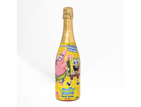 Vino Espumoso sin Alcohol Sponge Bob & Patrick