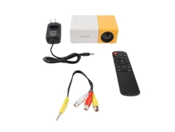 Proyector Portátil Hd De 400-600 Lm Para Cine En Casa, Proyección En Pared Interior Y Exterior