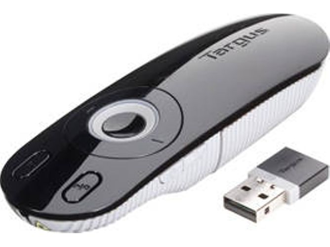 Presentador TARGUS Laser Presentation Remote Negro Inalámbrico (Con Laser)