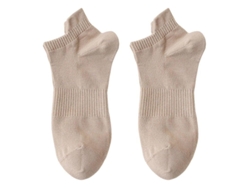 2026-calcetines Hombre Bajos De Algodón Color Sólido Alta Elasticidad Antideslizantes Suaves Para Ocasiones Versátiles