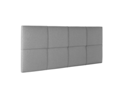 Cabecero Tapizado Sicilia 140x60 Cm Color Gris Claro