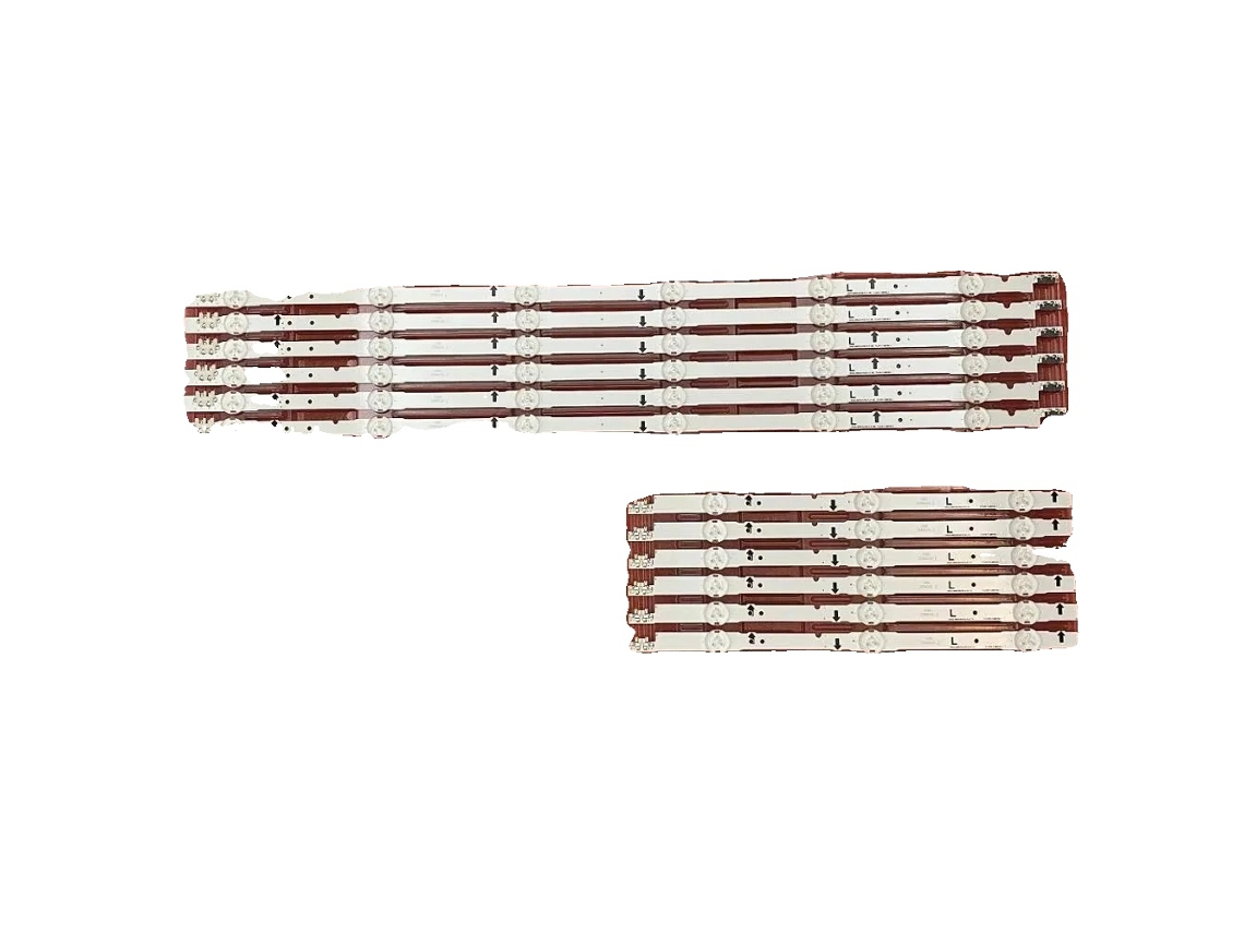 Tira de retroiluminación LED regulable, material de cobre, kit OEM de 12 piezas