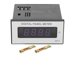Panel Digital Berm Df3 Para Medición De Voltaje Y Corriente, 3 1/2 Dígitos, Dc2a, Plástico Resistente.