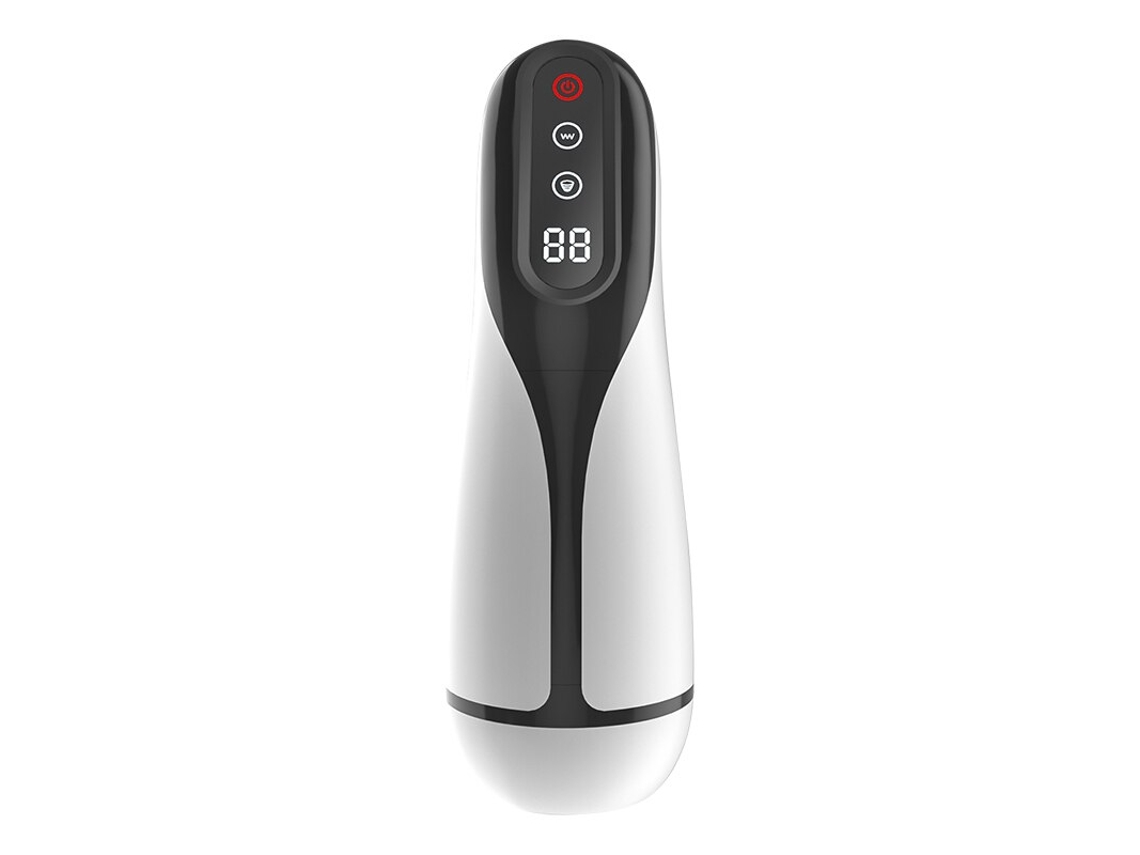 Masturbador Masculino Automtico Con Pantalla Lcd Para Hombres (blanco)