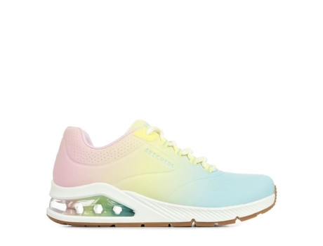 Zapatillas de Mujer SKECHERS Uno Waves Azul (40)