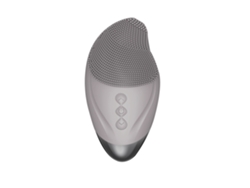 Cepillo facial vibratorio impermeable para limpieza profunda, exfoliación suave y masaje con carga inductiva.